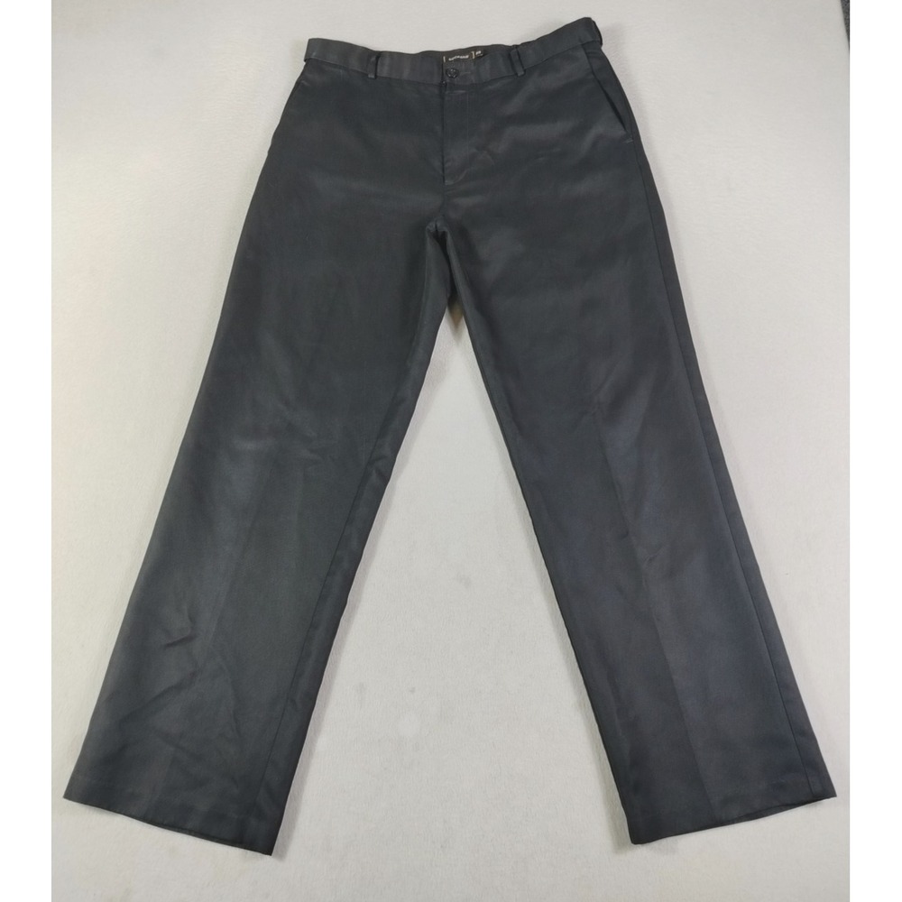 Dockers D3 Pants Mens 34 Black Business Casual Classic Fit Dress Slacks Office